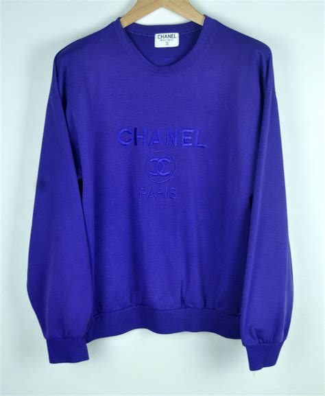 chanel coco sweatshirt|chanel embroidered sweatshirt.